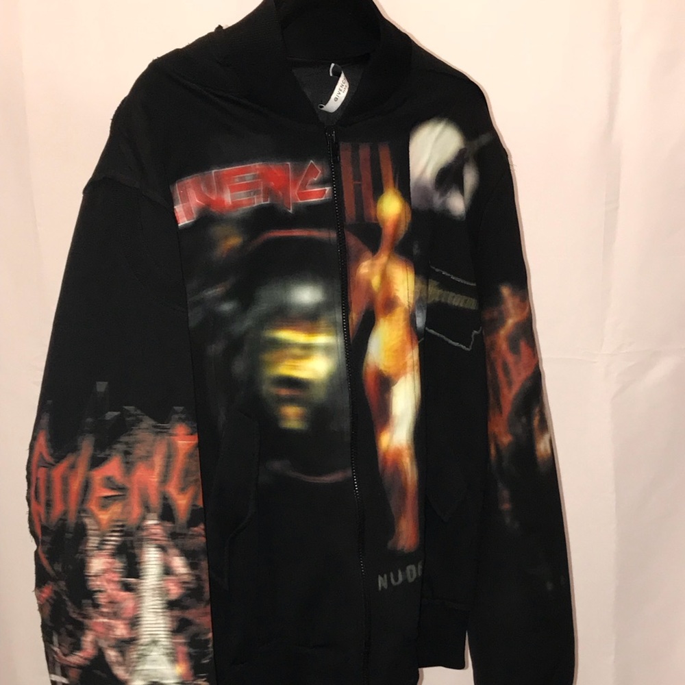 Men’s Givenchy Heavy Metal Print Bomber Jacket XL